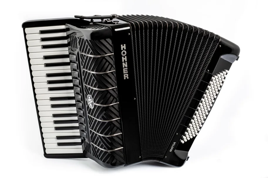 MATTIA IV 96 BK - Black - White Keys