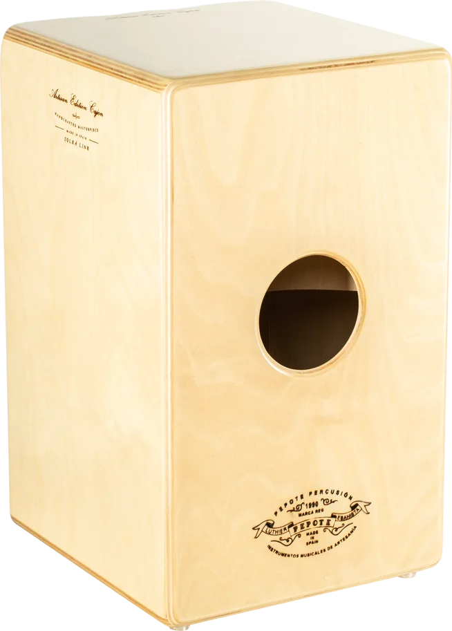 Artisan Cajon - Soleá Line - Dark Red Burst
