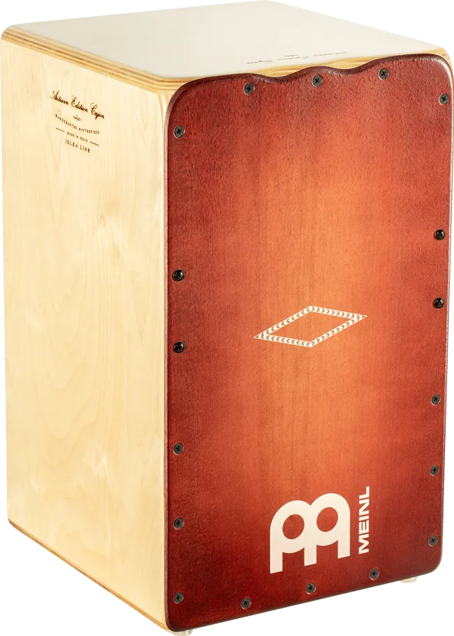 Artisan Cajon - Soleá Line - Dark Red Burst