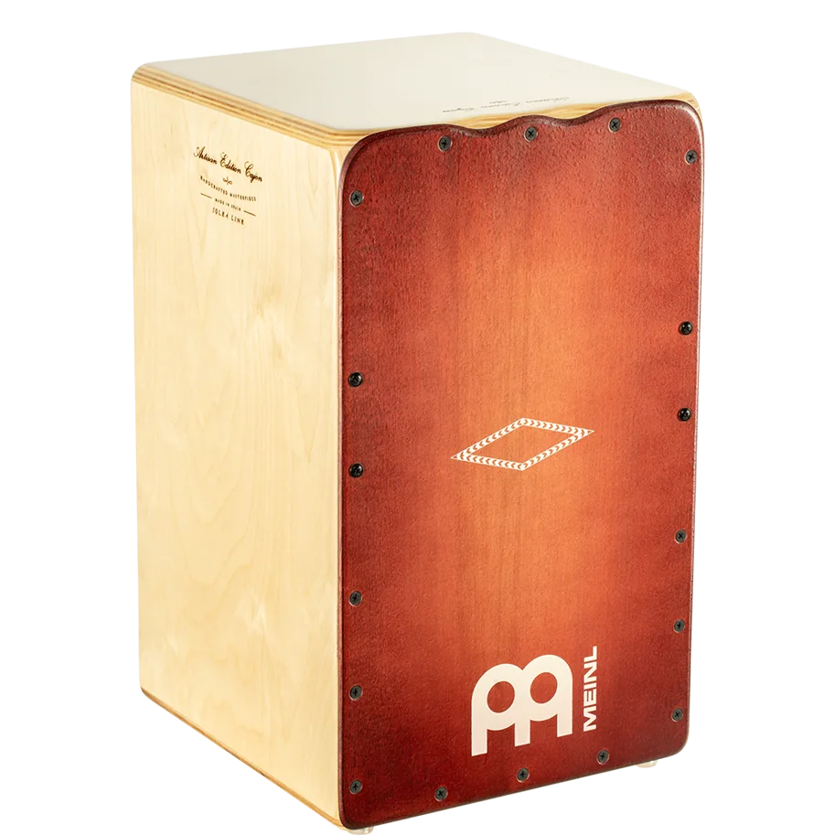Artisan Cajon - Soleá Line - Dark Red Burst