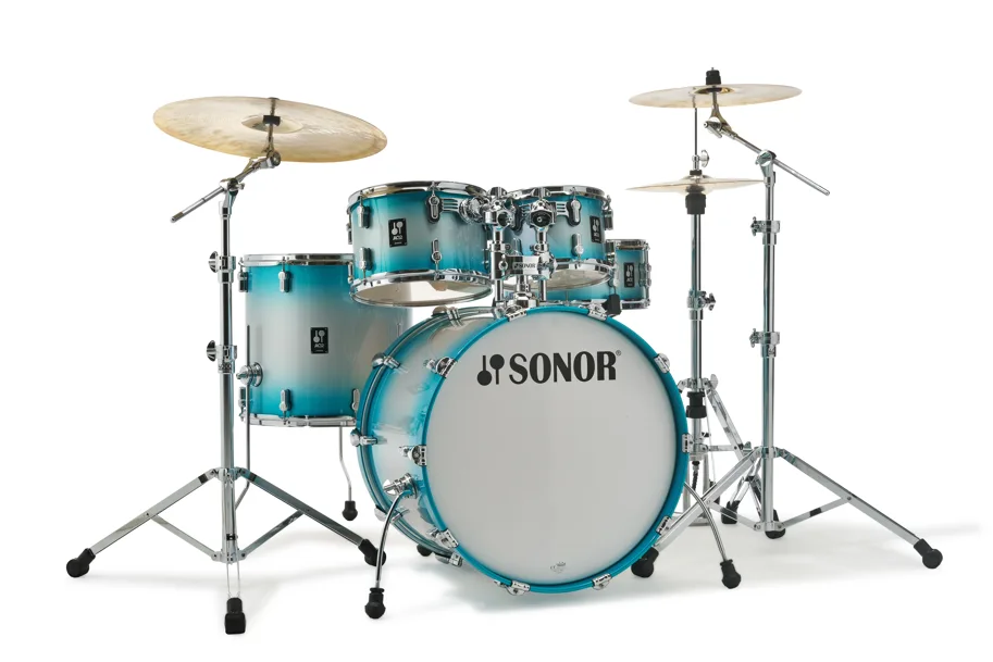 AQ2 Stage Shell Set - Aqua Silver Burst