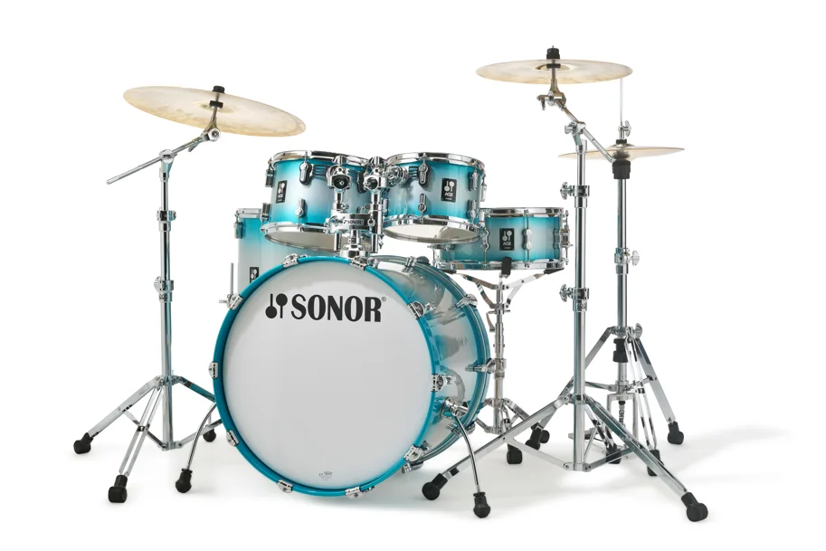 AQ2 Stage Shell Set - Aqua Silver Burst