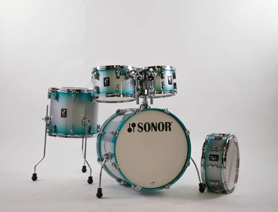 AQ2 Studio Shell Set - Aqua Silver Burst