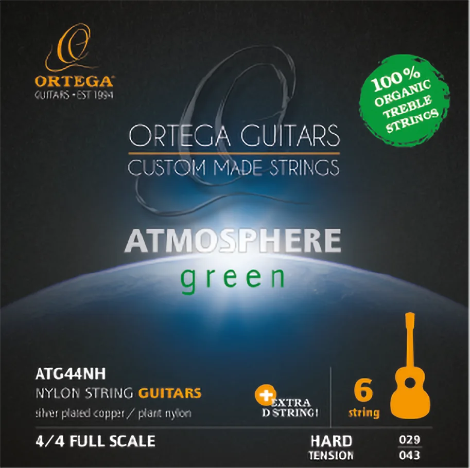 Organic Guitar Nylon Strings - Hard Tension