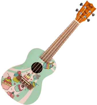 Flight Ukulele - Concert - Cupcake