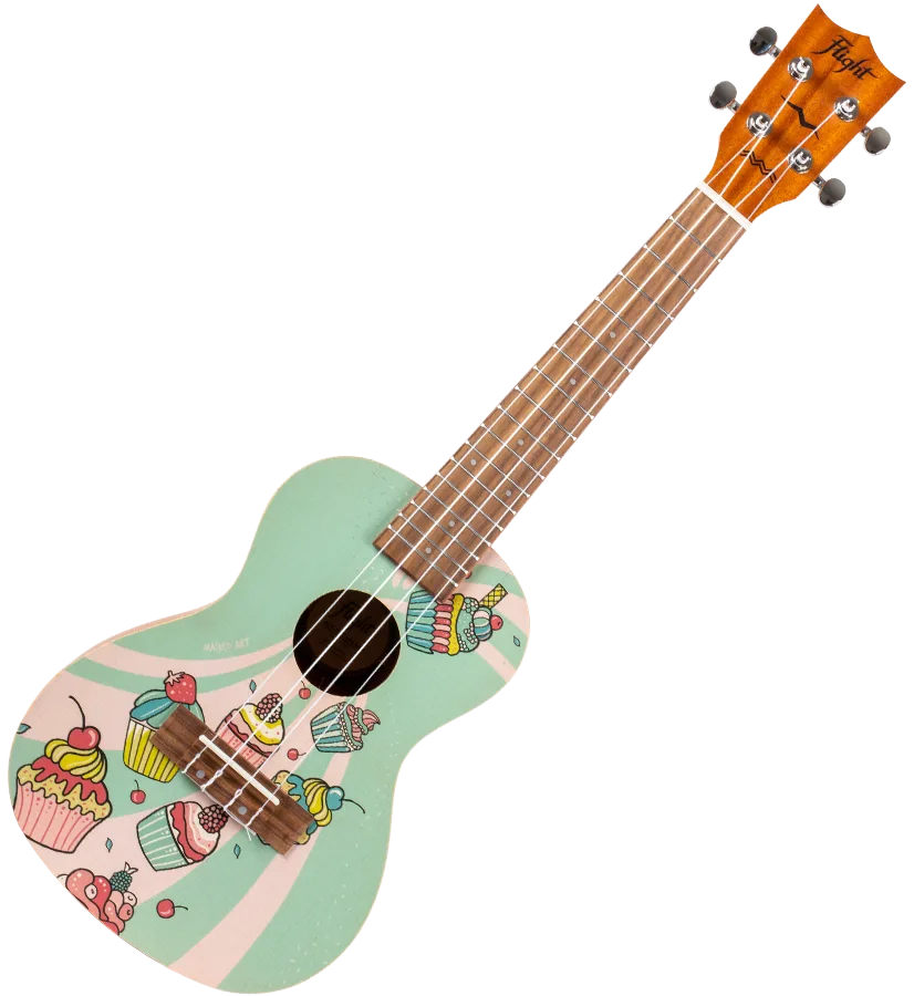 Flight Ukulele - Concert - Cupcake