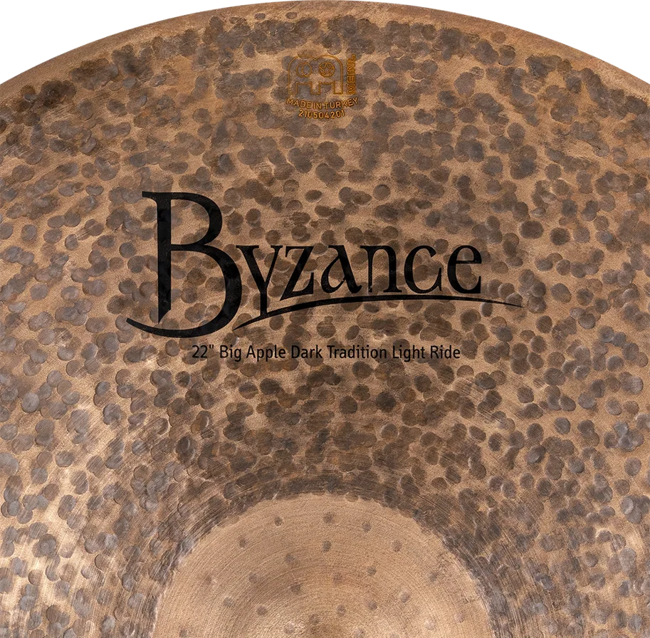 22" Big Apple Dark Tradition Light Ride