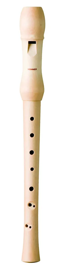 Recorder - C-Soprano - Maple - 2 parts - EN - Plastic Sleeve
