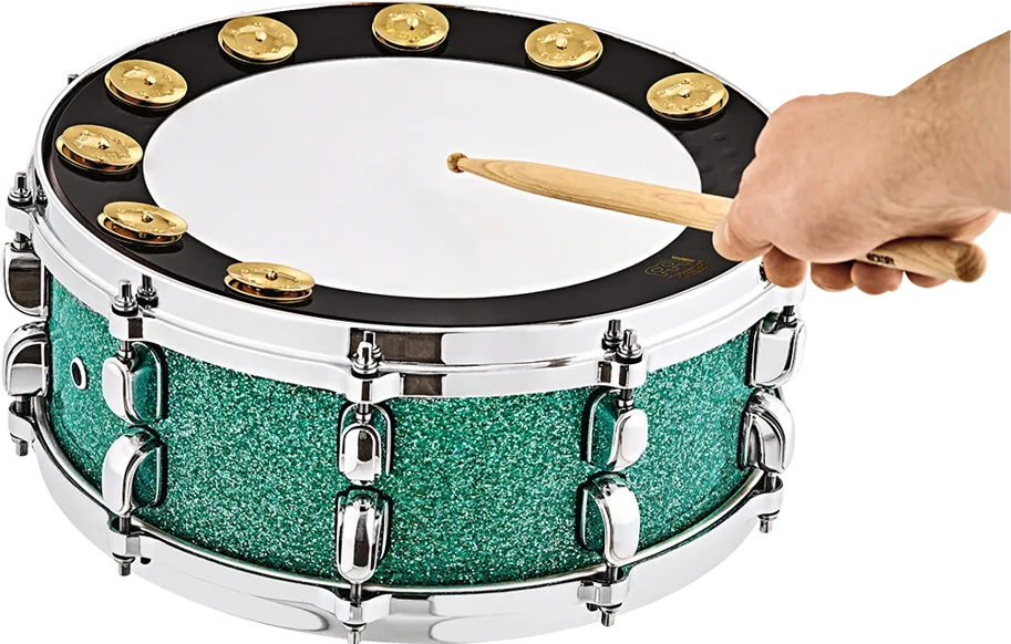 Backbeat Pro Tambourine - 13" - Steel Jingles