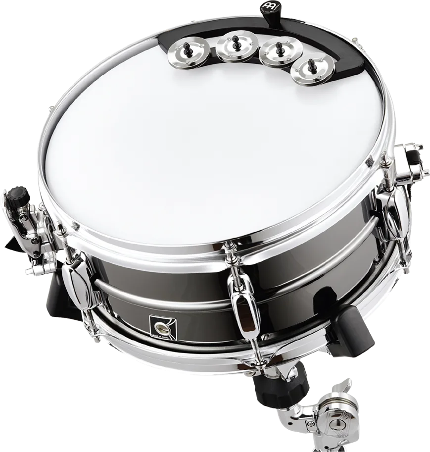 Backbeat Tambourine - 10" - 12" - Stainless Steel