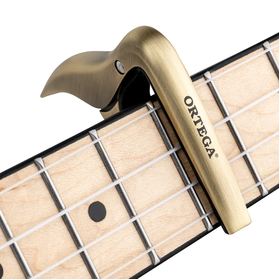 Capodaster - Flat Bluegrass - Brushed Brass