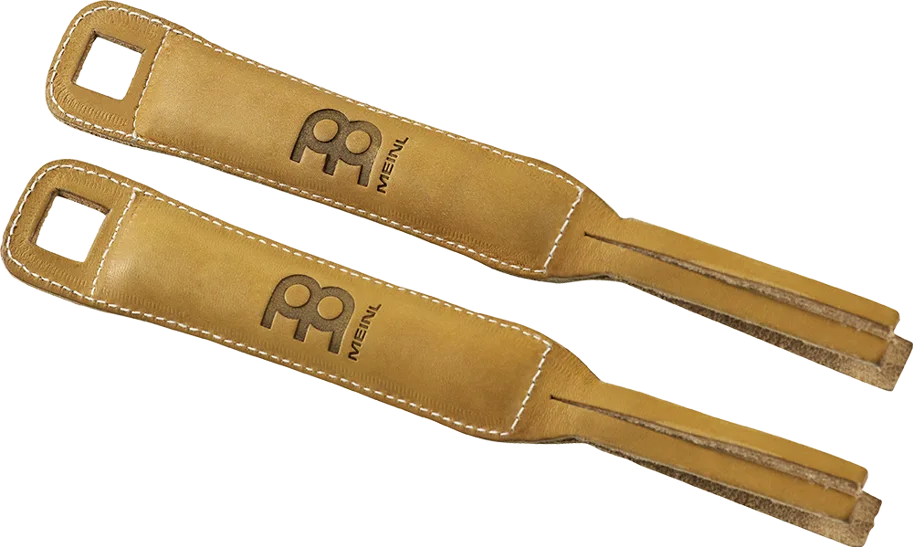 Marching Leather Handles - Pair - Brown