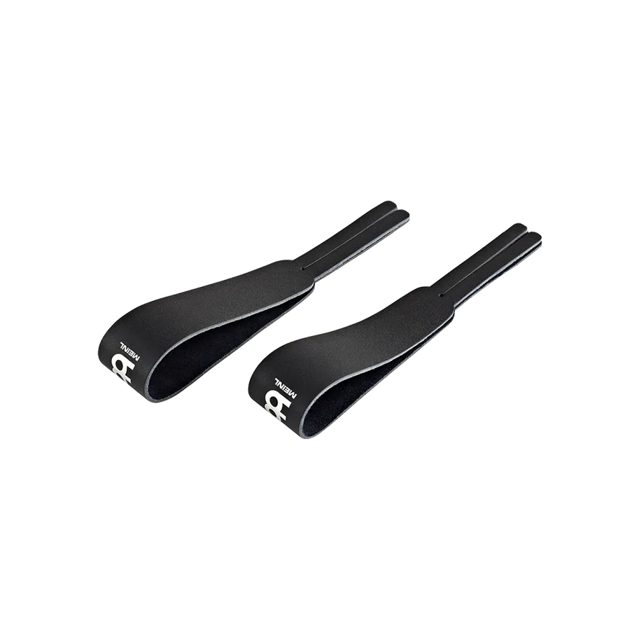 Marching Leather Straps - Pair - Black