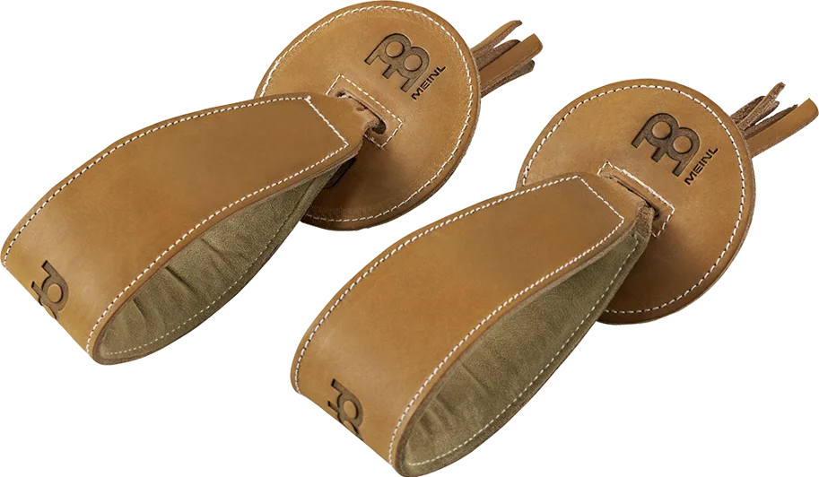 Marching Leather Straps Prof. - Pair - Brown