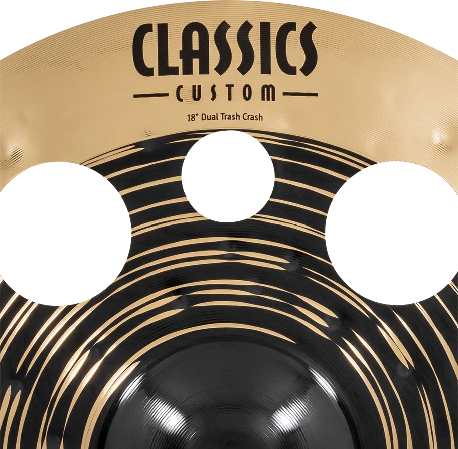 18" Classics Custom Dual Trash Crash