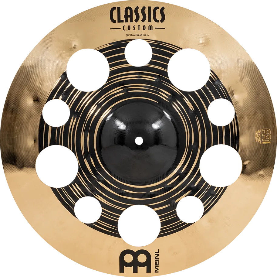 18" Classics Custom Dual Trash Crash