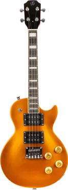 Flight Electric Ukulele - LP Shape - Goldtop