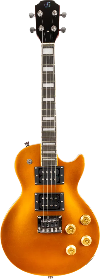 Flight Electric Ukulele - LP Shape - Goldtop