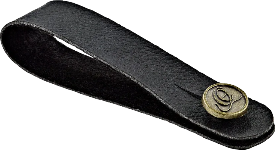 Headstock Strap Connector Vegan - Black