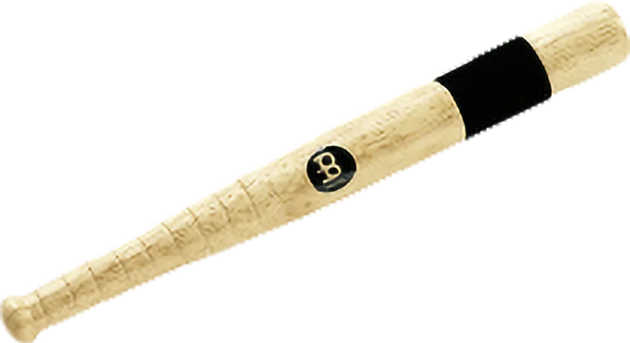 Cowbell Beater with Ribbed Grip - Natural