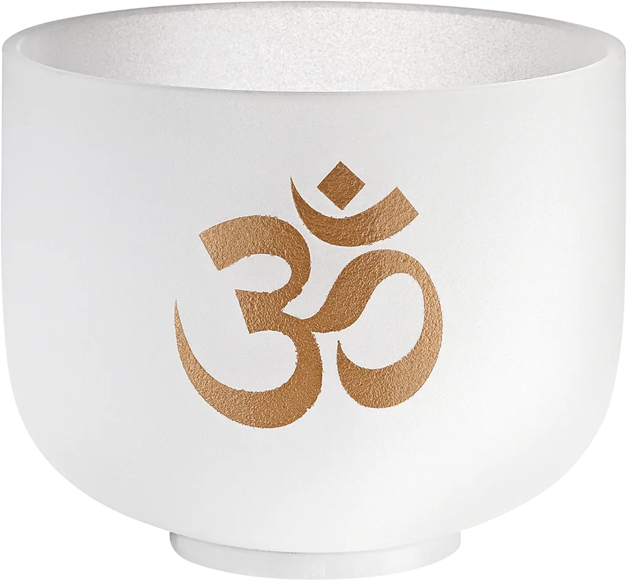 Crystal Singing Bowl - 8" - Note C# - OM