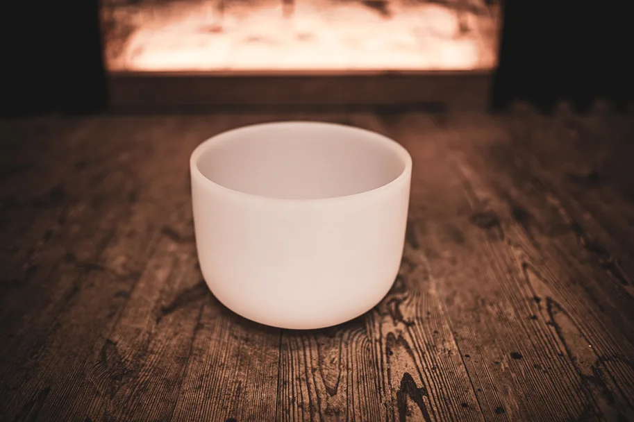 Crystal Singing Bowl - 10" - Note E