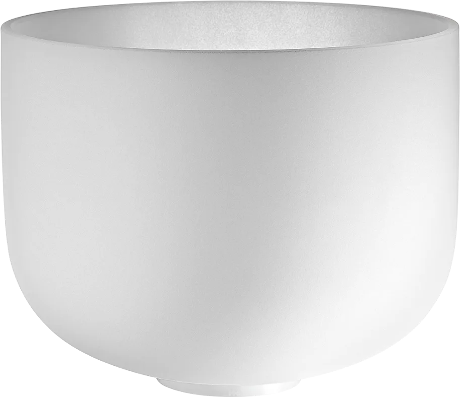Crystal Singing Bowl - 12" - Note D