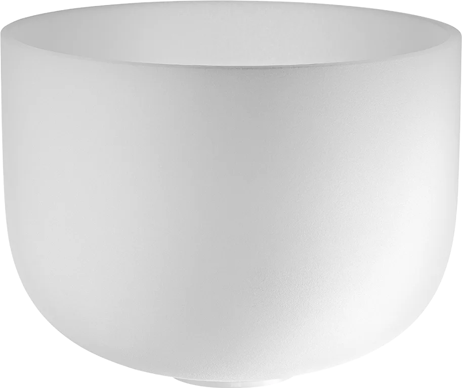 Crystal Singing Bowl - 13" - Note D