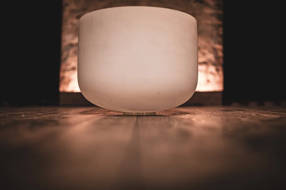 Crystal Singing Bowl - 14" - Note C