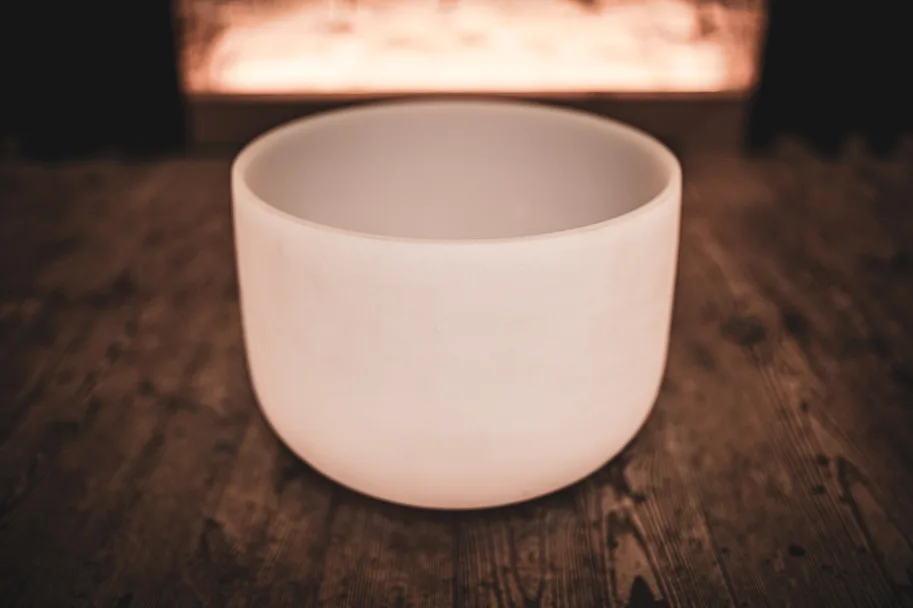 Crystal Singing Bowl - 14" - Note C