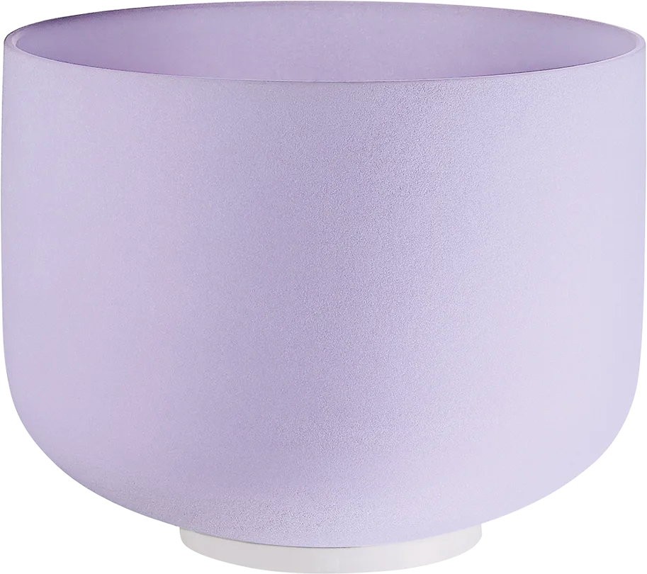 Amethyst Crystal Singing Bowl - 8" - Note B