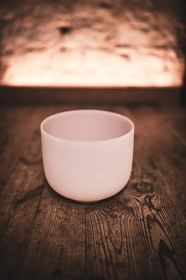 Amethyst Crystal Singing Bowl - 8" - Note B