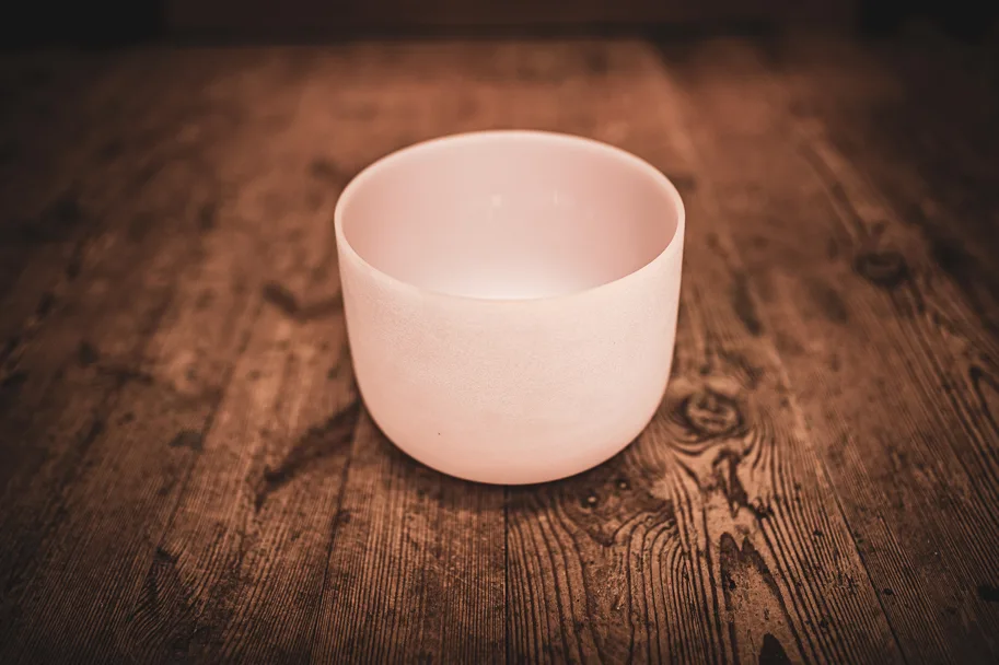 Amethyst Crystal Singing Bowl - 8" - Note B