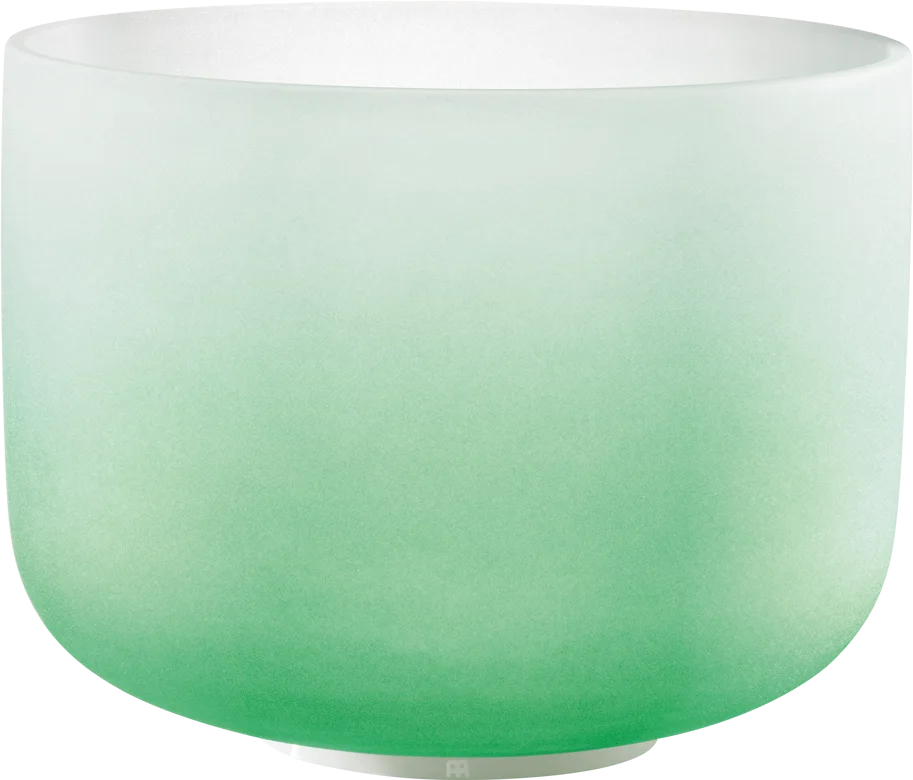 Crystal Singing Bowl 11" - F4 - Color-Frosted