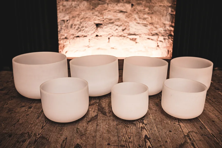Crystal Singing Bowl Chakra Set