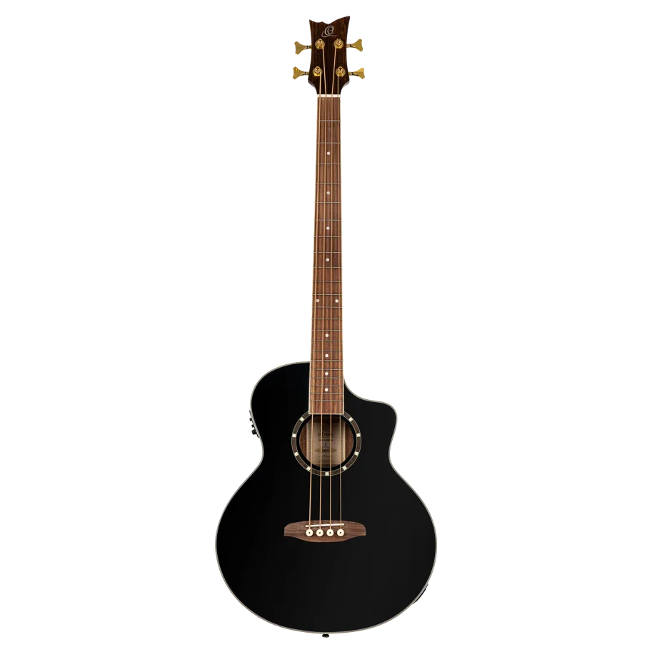 Acoustic-Electric Bass 4-String - Black