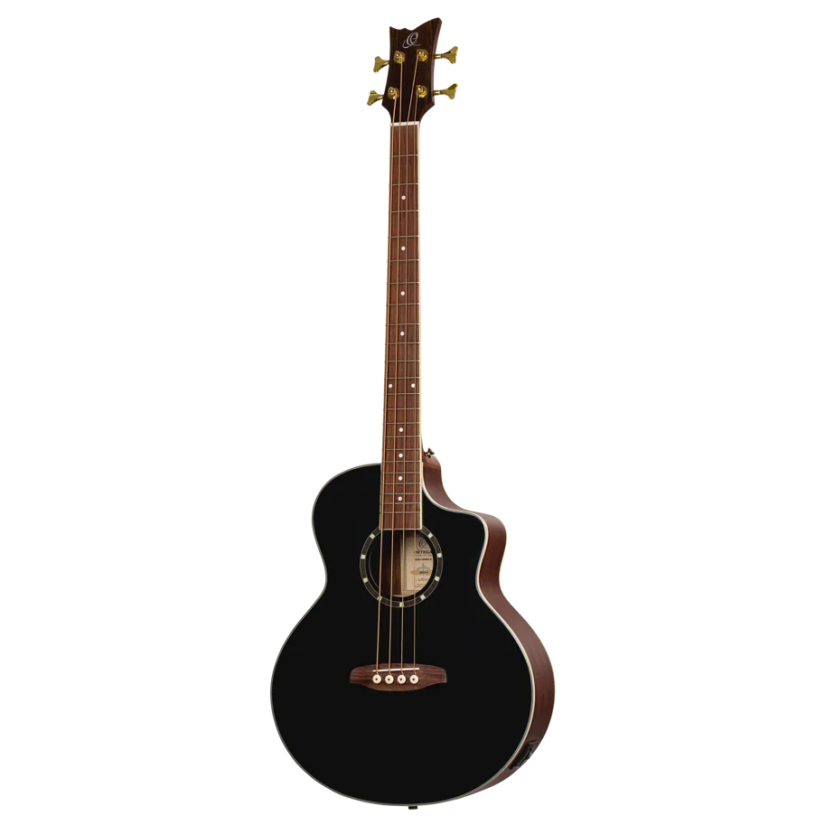 Acoustic-Electric Bass 4-String - Black