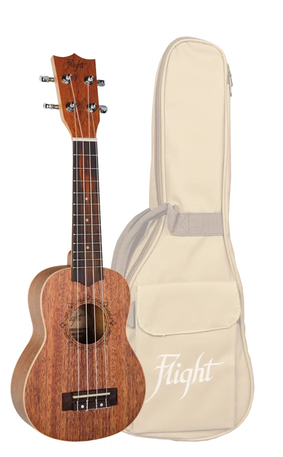 Flight Ukulele - Soprano - Mahagony