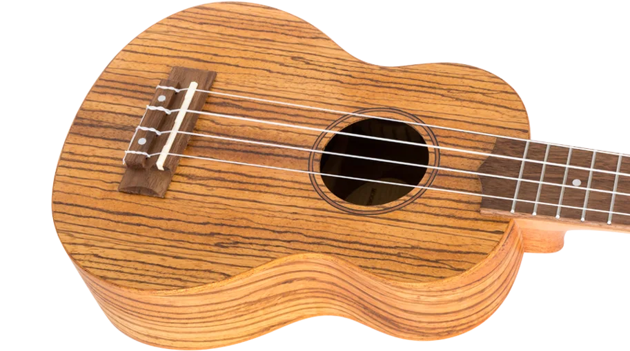 Flight Ukulele - Soprano - Zebrano