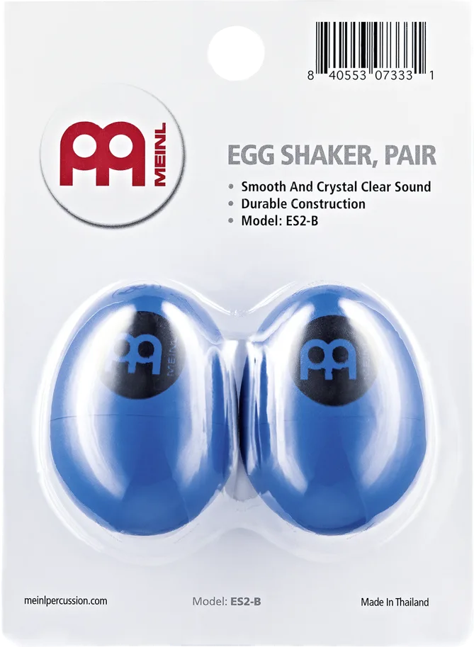 Egg Shaker - Pair - Blue
