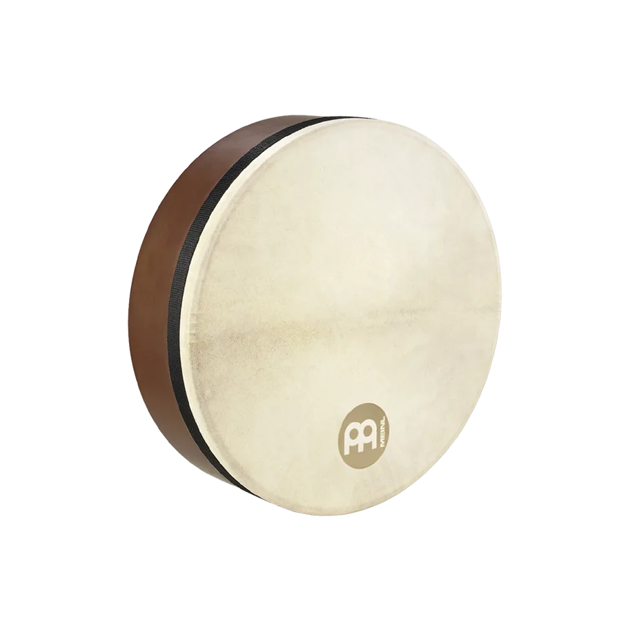14" Bendir Frame Drum - African Brown - Goat Skin