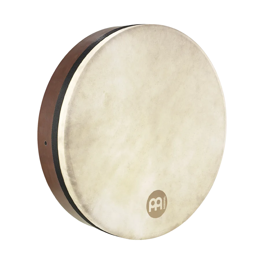 18" Celtic Bodhran Frame Drum - Goat Head - Brown