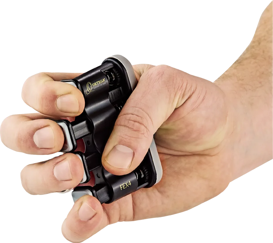 Finger Trainer / Exerciser- Adjustable - 4 Pistons