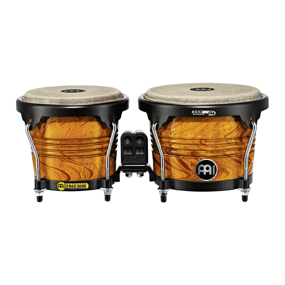 6 3/4" & 8" Marathon Designer Bongo - Amber Flame