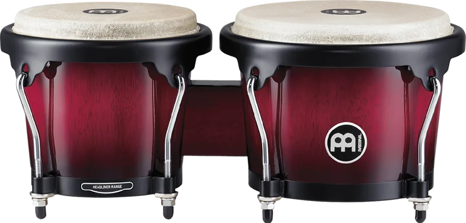 6 3/4" & 8" Headliner Bongo - Wine Red Burst