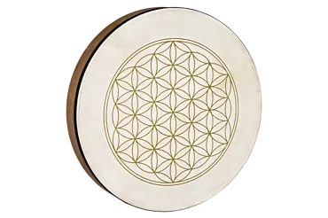 Hand Drum 16" - Flower of Life