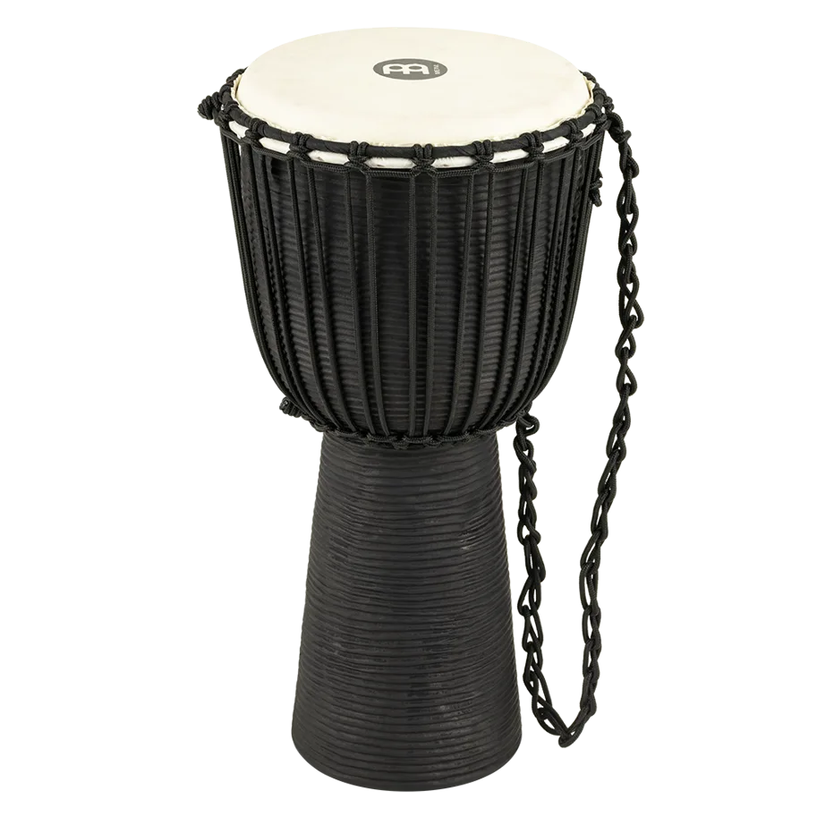 12" Rope Tuned Djembe - Black River Series