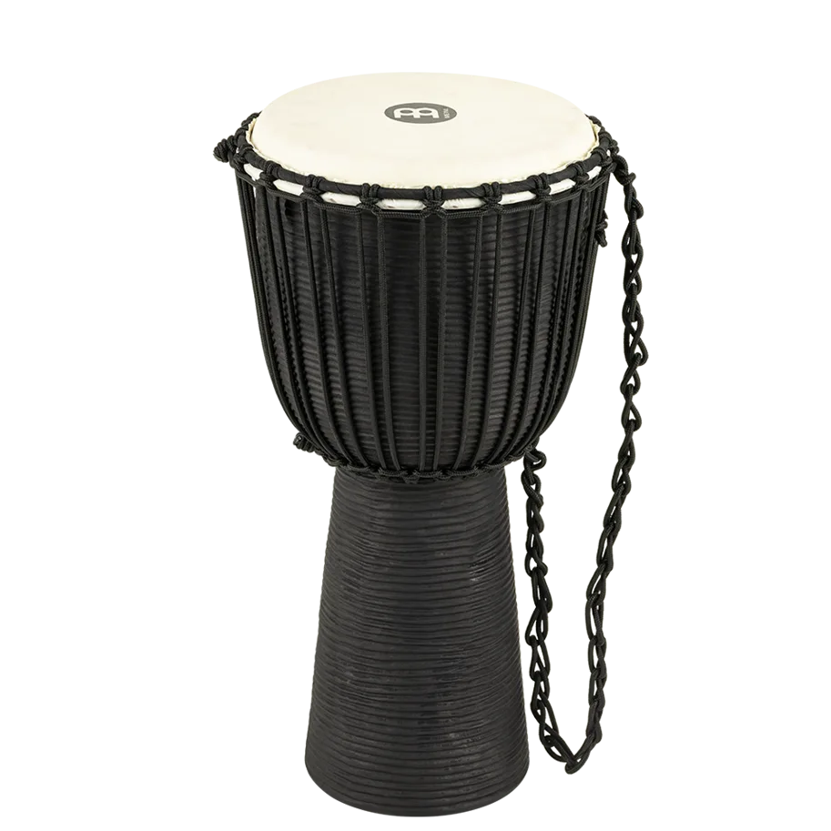 12" Rope Tuned Djembe - Black River Series
