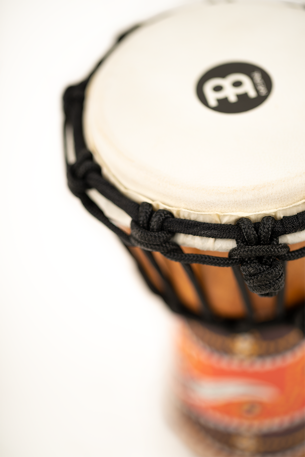4 1/2" African Style Mini Djembe - Python Design