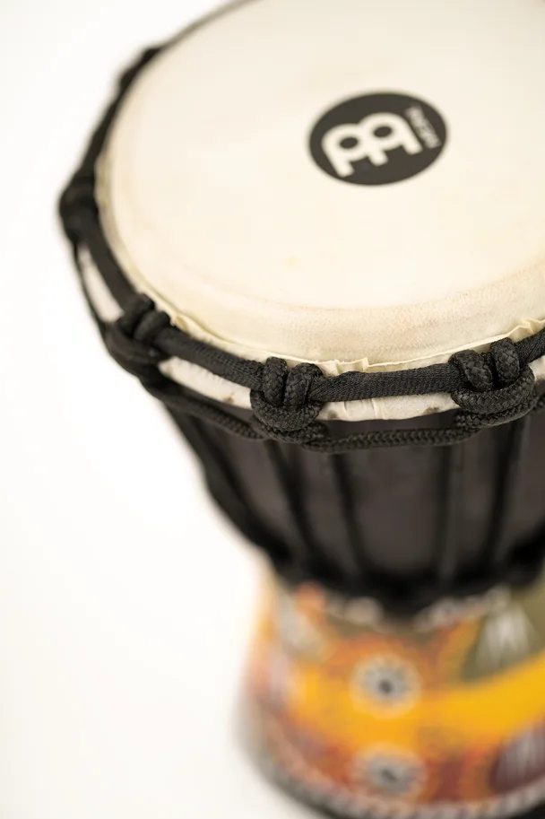 4 1/2" African Style Mini Djembe - Gecko Design